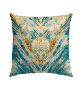 Coastal Elegance Outdoor Pillow Embrace Surfing Beauty - Beyond T-shirts